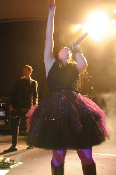 Evanescence at Stubb's BarBQ, Austin, Texas 04/17/12