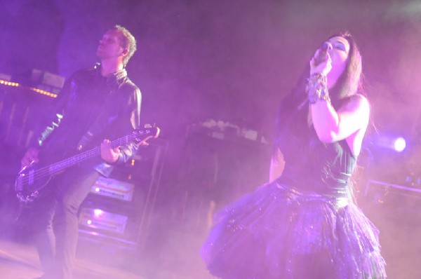 Evanescence at Stubb's BarBQ, Austin, Texas 04/17/12