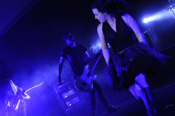 Evanescence at Stubb's BarBQ, Austin, Texas 04/17/12