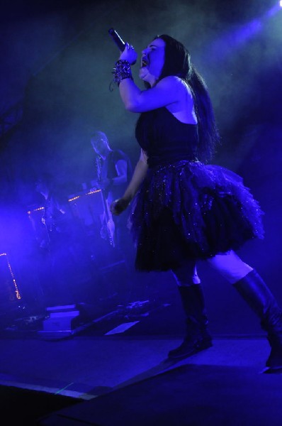 Evanescence at Stubb's BarBQ, Austin, Texas 04/17/12