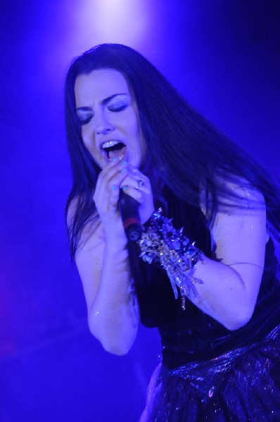 Evanescence at Stubb's BarBQ, Austin, Texas 04/17/12 - photo by Jeff Barrin