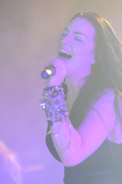 Evanescence at Stubb's BarBQ, Austin, Texas 04/17/12 - photo by Jeff Barrin