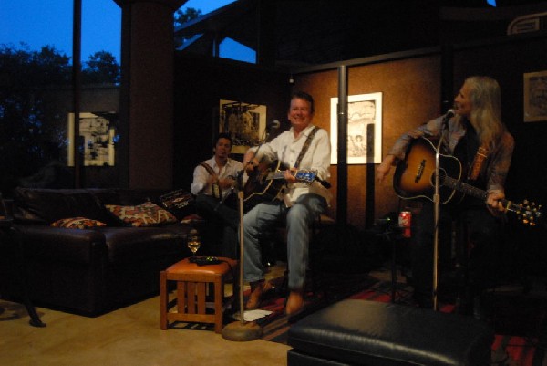 The Flatlanders at a house concert Austin, Texas