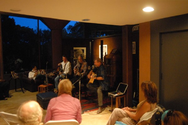 The Flatlanders at a house concert Austin, Texas