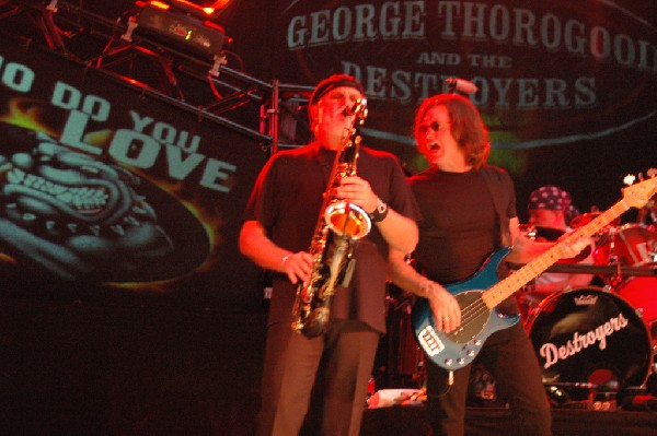 George Thorogood and The Destroyers at Stubb's Bar-B-Q in Austin, Texas