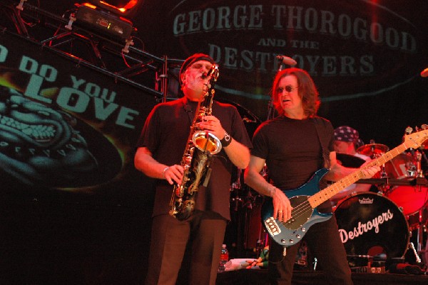 George Thorogood and The Destroyers at Stubb's Bar-B-Q in Austin, Texas