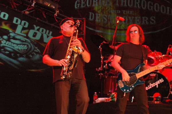 George Thorogood and The Destroyers at Stubb's Bar-B-Q in Austin, Texas
