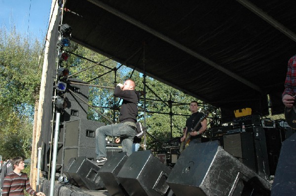 Iron Age at Fun Fun Fun Fest in Waterloo Park, Austin Tx