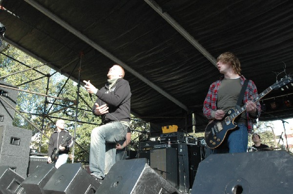 Iron Age at Fun Fun Fun Fest in Waterloo Park, Austin Tx