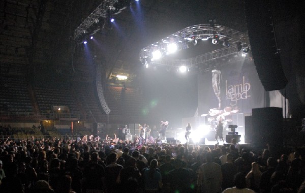 Lamb of God at Freeman Coliseum