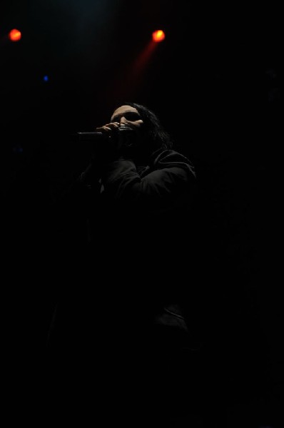 Marilyn Manson at the Mayhem Festival 2009 at the AT&T Center, San Anto