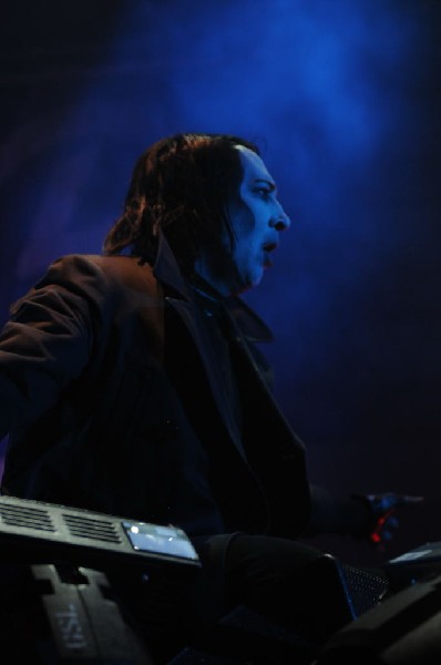 Marilyn Manson at the Mayhem Festival 2009 at the AT&T Center, San Anto