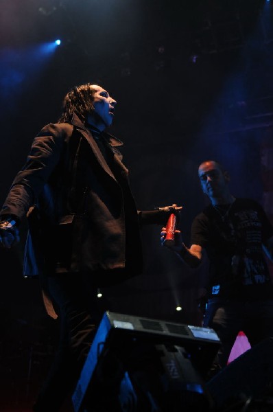 Marilyn Manson at the Mayhem Festival 2009 at the AT&T Center, San Anto