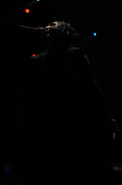 Marilyn Manson at the Mayhem Festival 2009 at the AT&T Center, San Anto