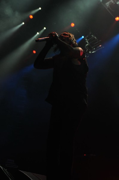 Marilyn Manson at the Mayhem Festival 2009 at the AT&T Center, San Anto