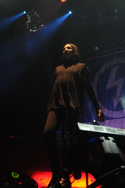 Marilyn Manson at the Mayhem Festival 2009 at the AT&T Center, San Anto