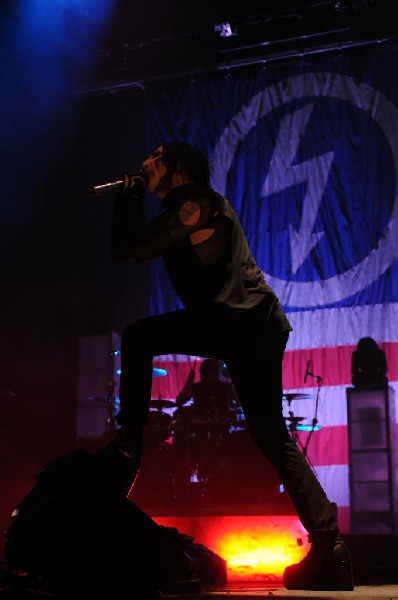 Marilyn Manson at the Mayhem Festival 2009 at the AT&T Center, San Anto