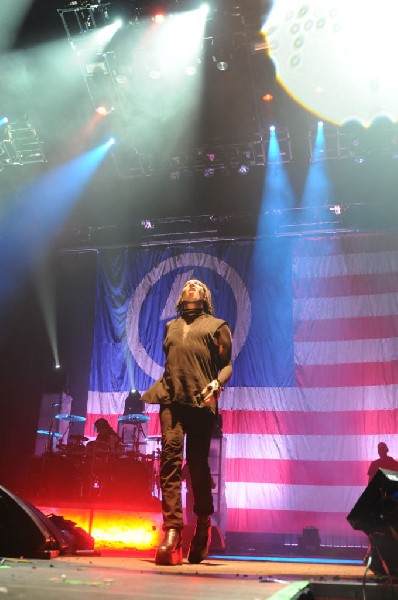 Marilyn Manson at the Mayhem Festival 2009 at the AT&T Center, San Anto