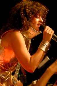 Peaches at Emos in Austin, Texas