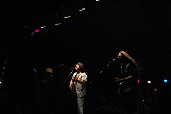 Podunk performs at the Republic of Texas Bike Rally in downtown Austin, Tex