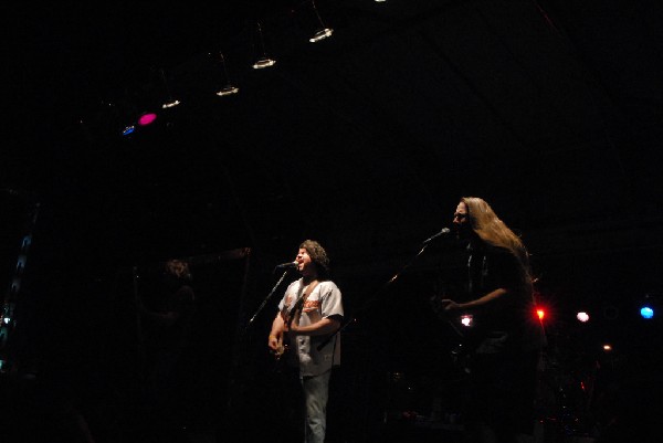Podunk performs at the Republic of Texas Bike Rally in downtown Austin, Tex