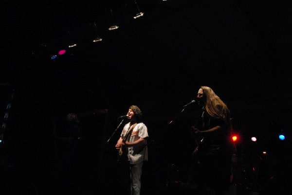 Podunk performs at the Republic of Texas Bike Rally in downtown Austin, Tex