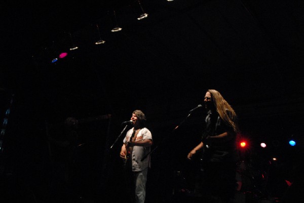 Podunk performs at the Republic of Texas Bike Rally in downtown Austin, Tex