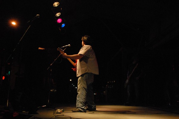 Podunk performs at the Republic of Texas Bike Rally in downtown Austin, Tex