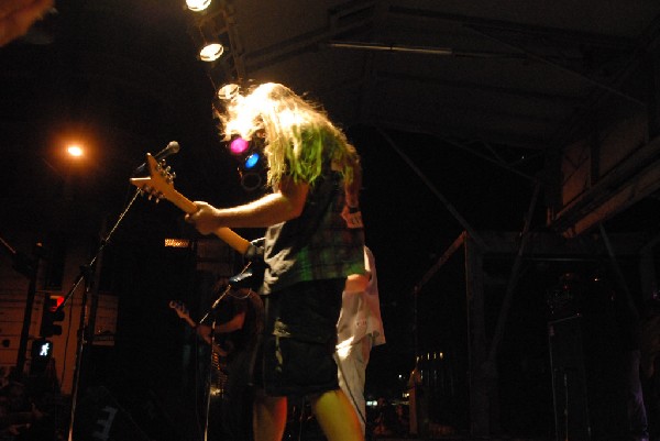 Podunk performs at the Republic of Texas Bike Rally in downtown Austin, Tex
