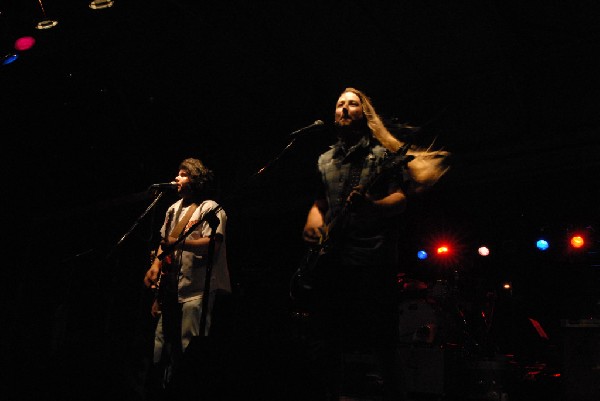Podunk performs at the Republic of Texas Bike Rally in downtown Austin, Tex