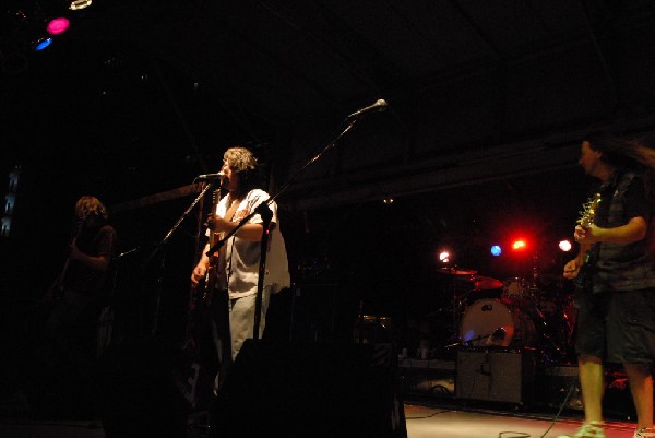Podunk performs at the Republic of Texas Bike Rally in downtown Austin, Tex