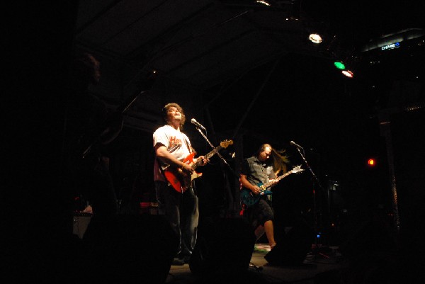 Podunk performs at the Republic of Texas Bike Rally in downtown Austin, Tex
