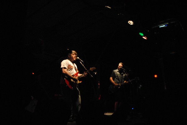 Podunk performs at the Republic of Texas Bike Rally in downtown Austin, Tex