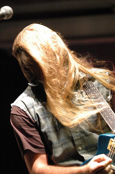 Podunk performs at the Republic of Texas Bike Rally in downtown Austin, Tex
