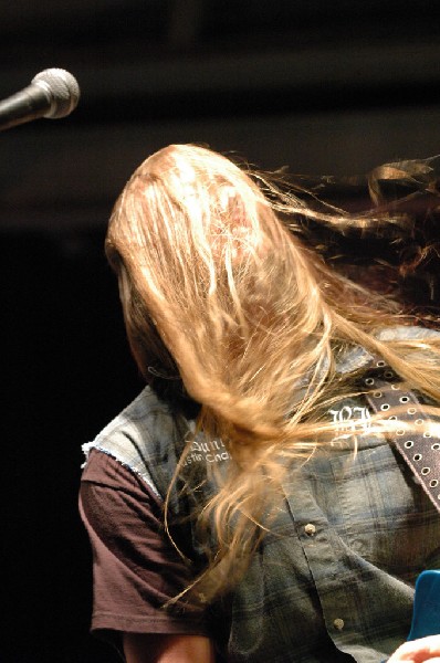 Podunk performs at the Republic of Texas Bike Rally in downtown Austin, Tex