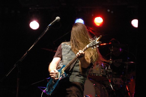 Podunk performs at the Republic of Texas Bike Rally in downtown Austin, Tex