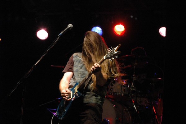 Podunk performs at the Republic of Texas Bike Rally in downtown Austin, Tex