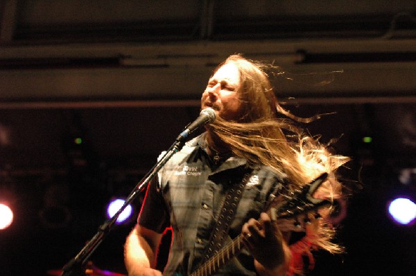 Podunk performs at the Republic of Texas Bike Rally in downtown Austin, Tex