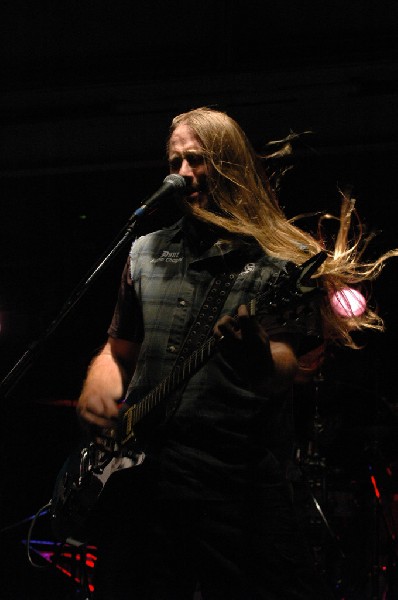 Podunk performs at the Republic of Texas Bike Rally in downtown Austin, Tex