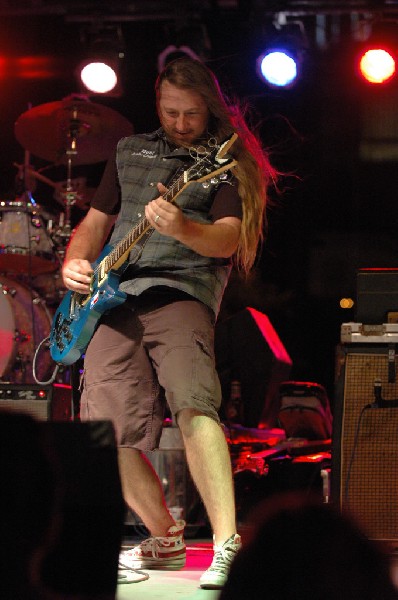 Podunk performs at the Republic of Texas Bike Rally in downtown Austin, Tex