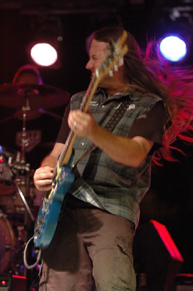 Podunk performs at the Republic of Texas Bike Rally in downtown Austin, Tex