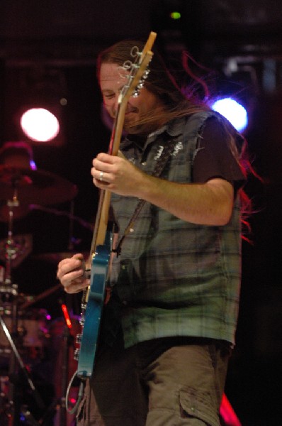 Podunk performs at the Republic of Texas Bike Rally in downtown Austin, Tex