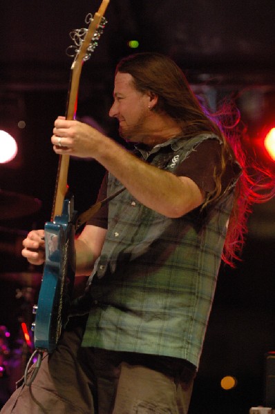 Podunk performs at the Republic of Texas Bike Rally in downtown Austin, Tex