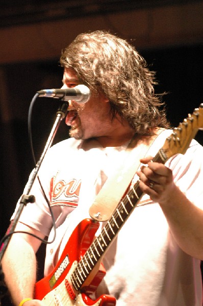Podunk performs at the Republic of Texas Bike Rally in downtown Austin, Tex
