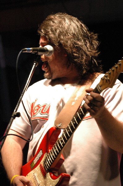 Podunk performs at the Republic of Texas Bike Rally in downtown Austin, Tex