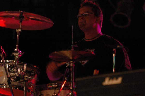 Podunk performs at the Republic of Texas Bike Rally in downtown Austin, Tex