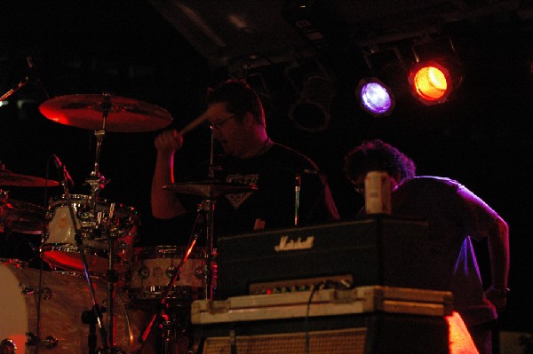 Podunk performs at the Republic of Texas Bike Rally in downtown Austin, Tex
