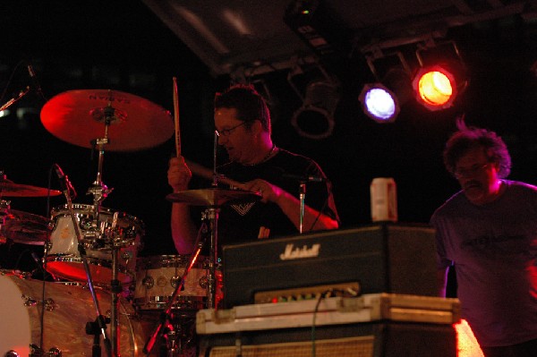 Podunk performs at the Republic of Texas Bike Rally in downtown Austin, Tex