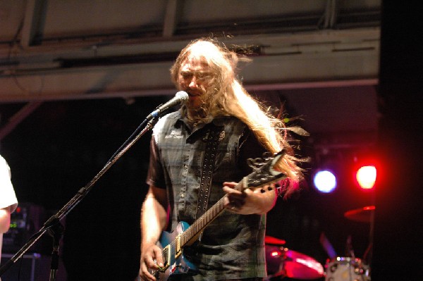 Podunk performs at the Republic of Texas Bike Rally in downtown Austin, Tex