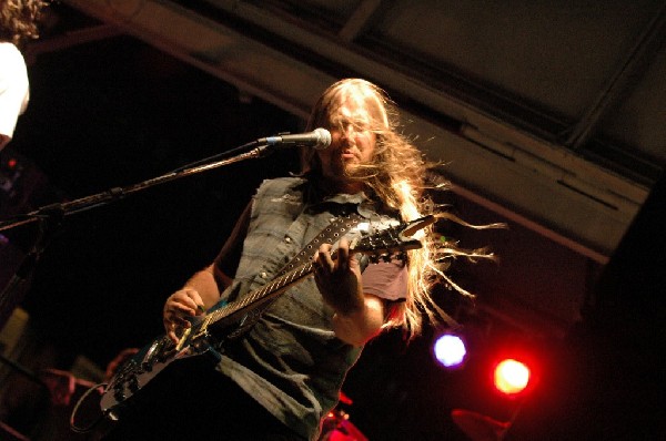 Podunk performs at the Republic of Texas Bike Rally in downtown Austin, Tex